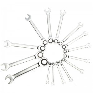 15 sets of ratchet wrench sets