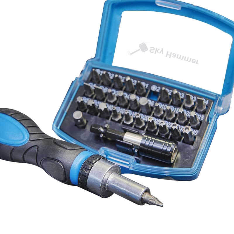 OEM manufacturer Screwdriver Sets -
32PCS 1 /4″Bit Set – Sky Hammer