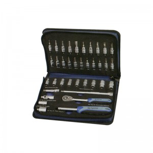 Factory Supply Hand Tool Bag - 37 Pcs 1/4″ Dr. & Socket Set – Sky Hammer