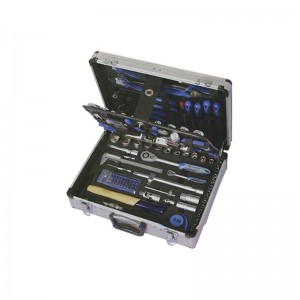 Factory wholesale Spanner Set In Tool Box - TCA-006A-127 Aluminum Case with Professional Tool Set – Sky Hammer