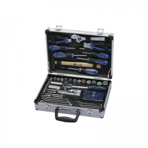 TCA-022A-484  Aluminum Case with Professional Tool Set