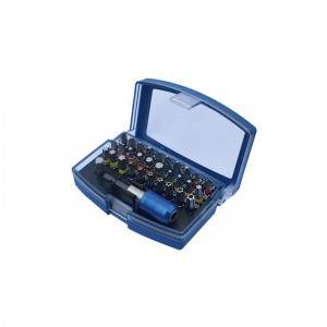 OEM Customized 46pcs Socket Set - TCC-004A-32Injection molding tool box with bit set – Sky Hammer