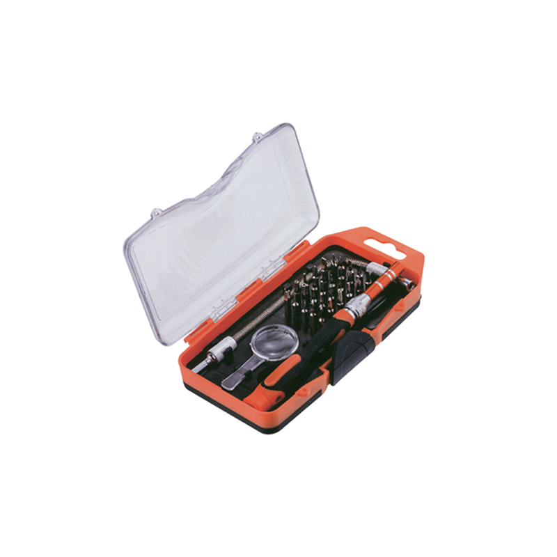 China Manufacturer for King Tool Socket Set -
TCC-005A-33 Injection molding tool box with Precision screwdriver set – Sky Hammer