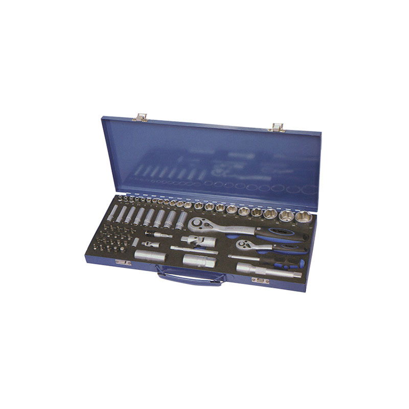 High Quality for Hand Tool Sets -
TCE-005A-460 Iron tool case with Professional socket set – Sky Hammer