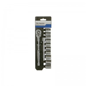 Factory directly Chrome Vanadium Tool Set - TCK-007A-312 Socket Set – Sky Hammer