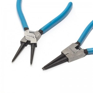 Four sets of clamp spring pliers