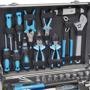 95-piece tool case with EVA filling