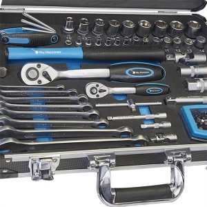 95-piece tool case with EVA filling