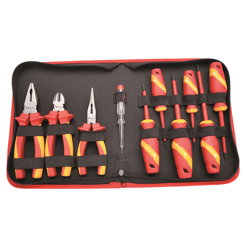OEM Supply Household Hand Tool Set -
10 PCS 1000V VDE Insulated Pliers with Certification Electrical Hand Tool Set – Sky Hammer